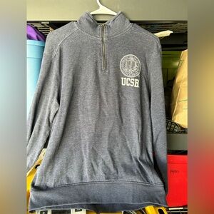ucsb woman zip up size small as is condition